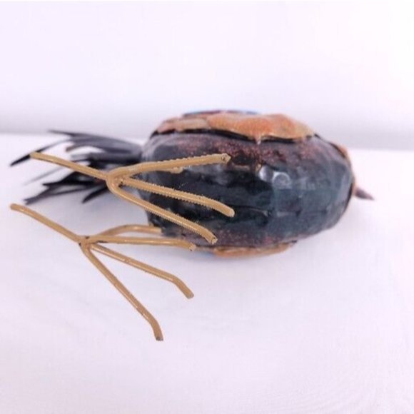 Hand Crafted Folk Art Rustic Tin Farmhouse Country Rooster Primitive Figurine 9" - Picture 7 of 11